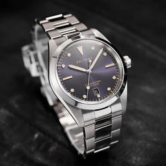 Baltany S4041 Vintage Tribute Quartz Wristwatches Enamel Dial Sapphire Crystal 20ATM Stainless Steel Bracelet Diving watches