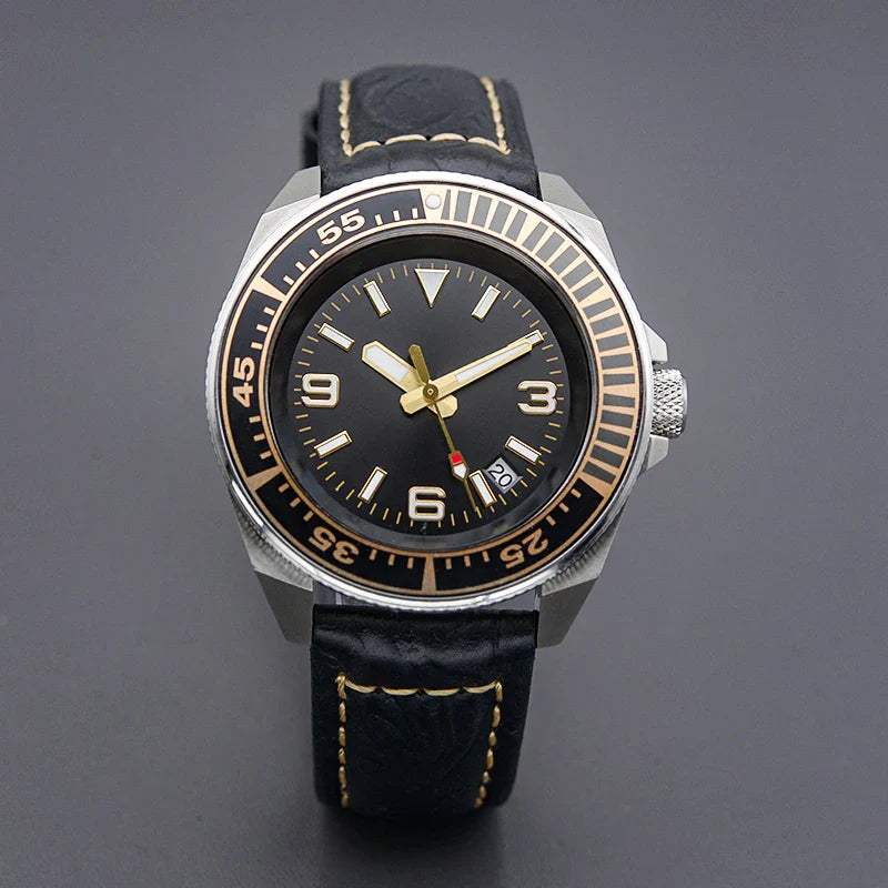 Sterile King Samurai Watch C3 Luminous Sapphire NH35 Automatic Diver 20Bar 43MM