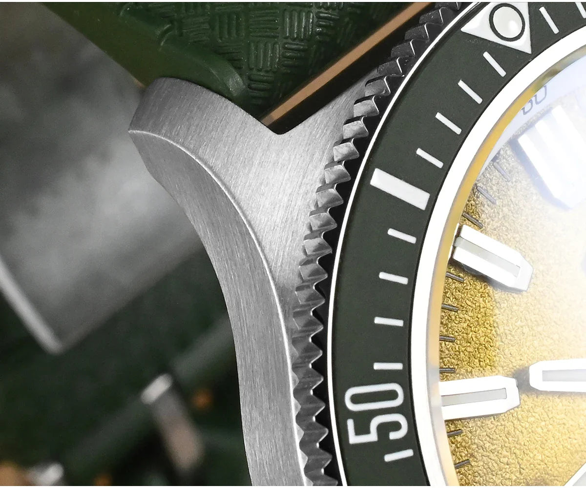 San Martin Diver SN0118G 40mm Original Design Fruit Series  NH35 Automatic 20Bar AR Sapphire BGW Luminous SN0118