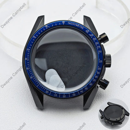 39.7mm Men's watches metal case FIT VK63 movement case watch accessories watch parts Fits 20mm strap Watch Box