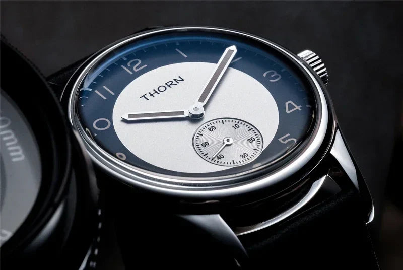 THORN SHY021 38MM Japan Quartz Movement Sterile Dial K1 Glass 5ATM Luminous Sub Second