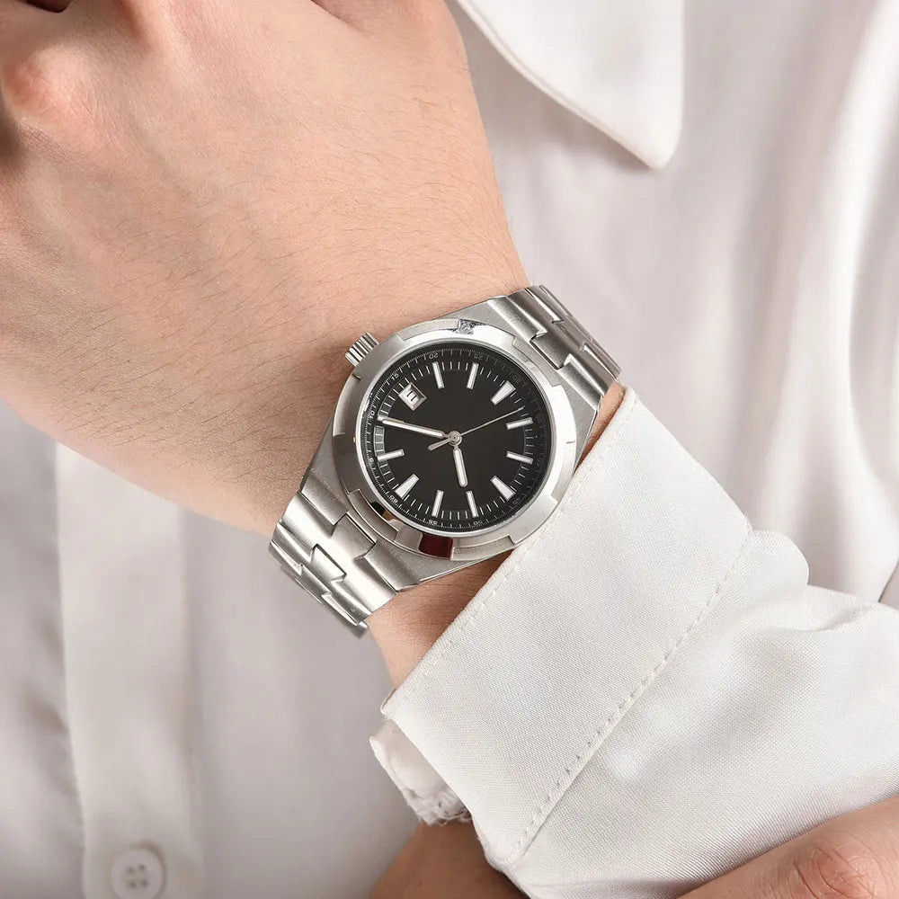 Miyota 8215 Overseas MOD WristFull D202 customizable luxury watch 41mm sapphire Luminou Dress Watch s