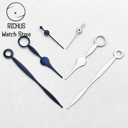 ETA6497 Silver/Blue/White/RoseGold Watch Hands Fit ETA 6497 6498 ST3600 3620 Movement Watch Accessory Part