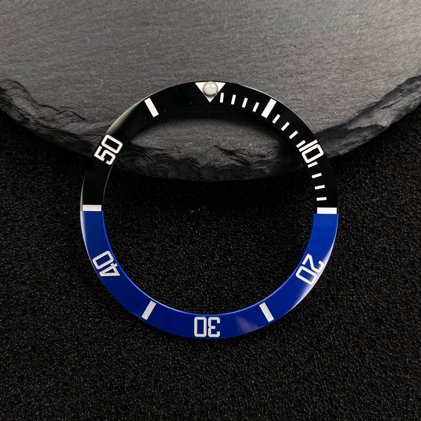 NH35 38-30.5mm bezel insert red Hands Watch Hands Blue Green Luminous Red Green Blue Hands For NH35/36/4R/7S Movement Watches Parts