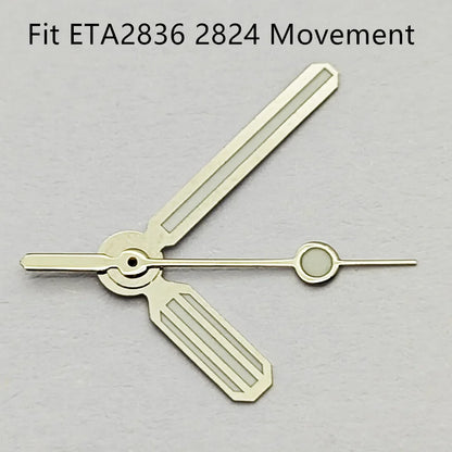 wide Watch Hands Green Luminous Hands Fit NH35 NH36 ETA 2824 2836 pt5000 Miyota8205 8215 821A Mingzhu DG2813 3804 Movement