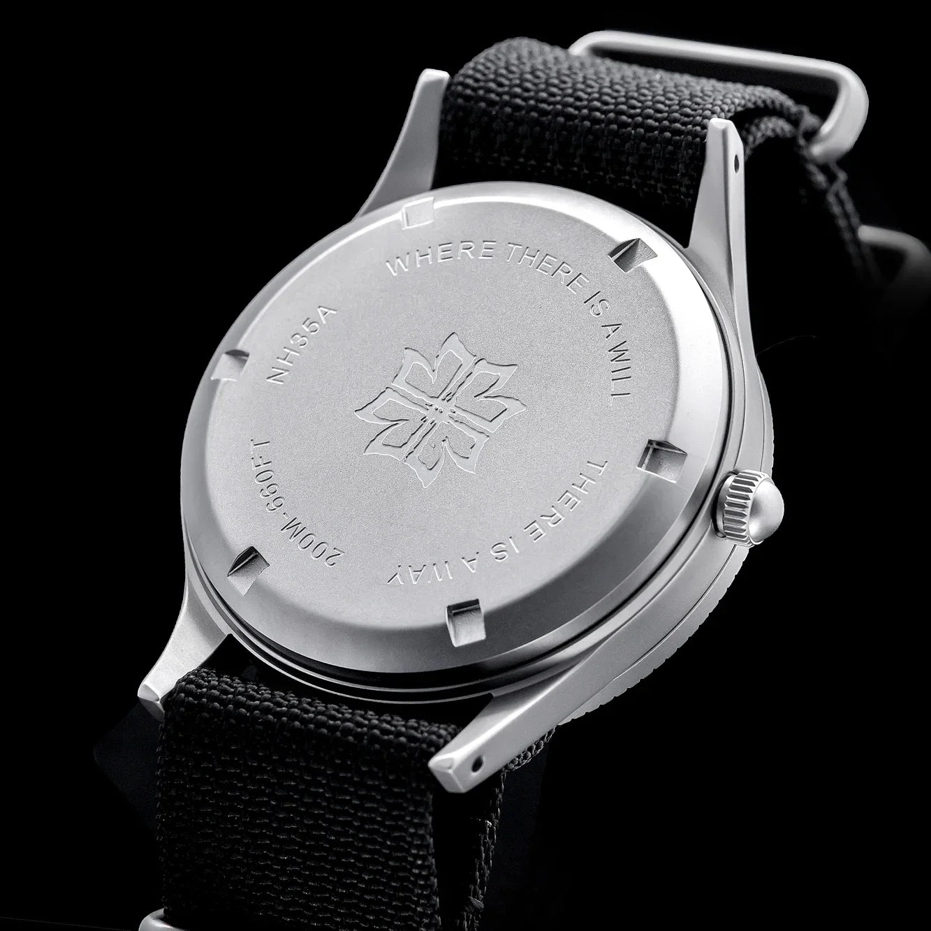 NH35 movt 50 Fathoms Watch THORN SHY033  40MM C3 lume AR Mineral Glass