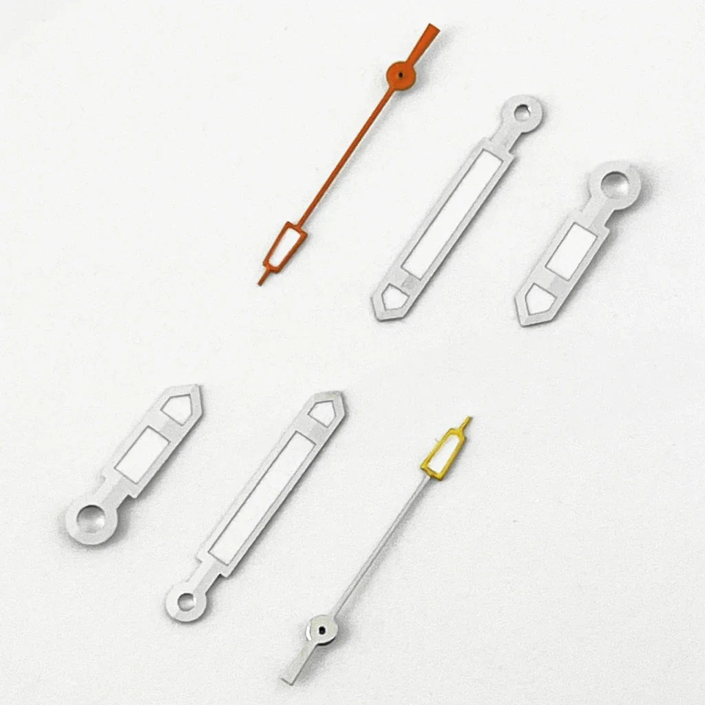 ETA Hands Silver Watch Lume Hands Fit NH35 NH36 PT5000 ETA2836 2824 DG2813 3804 Miyota8215 8205 821A Movement Watch Accessories