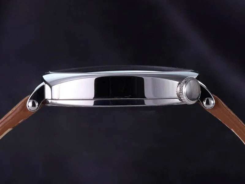 Baltany Quartz 1921 Watches Man S4072 Affordable Reminiscent Wristwatches Sapphire Crystal Sapphire Crystal Square Dress Watch