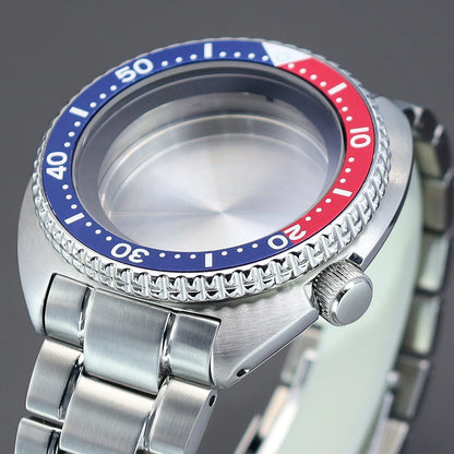 45mm Men's Watch nh35 Cases For NH35 NH36 Modified Abalone NH34 nh38 nh70 4R36 Movement 28.5mm Dial Sapphire Crystal Waterproof