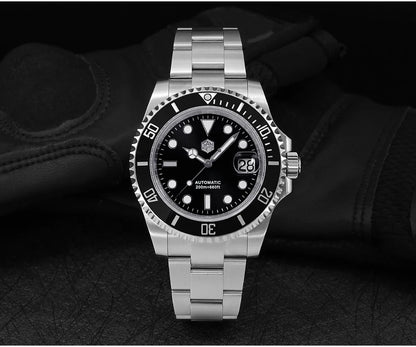San Martin SUB Diver Sn0019G 41mm Water Ghost PT5000 SW200 Automatic AR Sapphire 20Bar BGW-9 Luminous