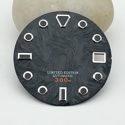 New 28.5mm Watch Dial Fit NH35 NH36 7S26 Automatic Movement for SKX007 SKX009 SKX173 SRPD Turtle Abalone Tuna Canne Diver Watch