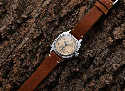 Baltany 1926 Vintage Dress Wristwatches S4036 Square Case Sub Seconds Luminou 20ATM Stainless Steel Automatic Mechanical Watches