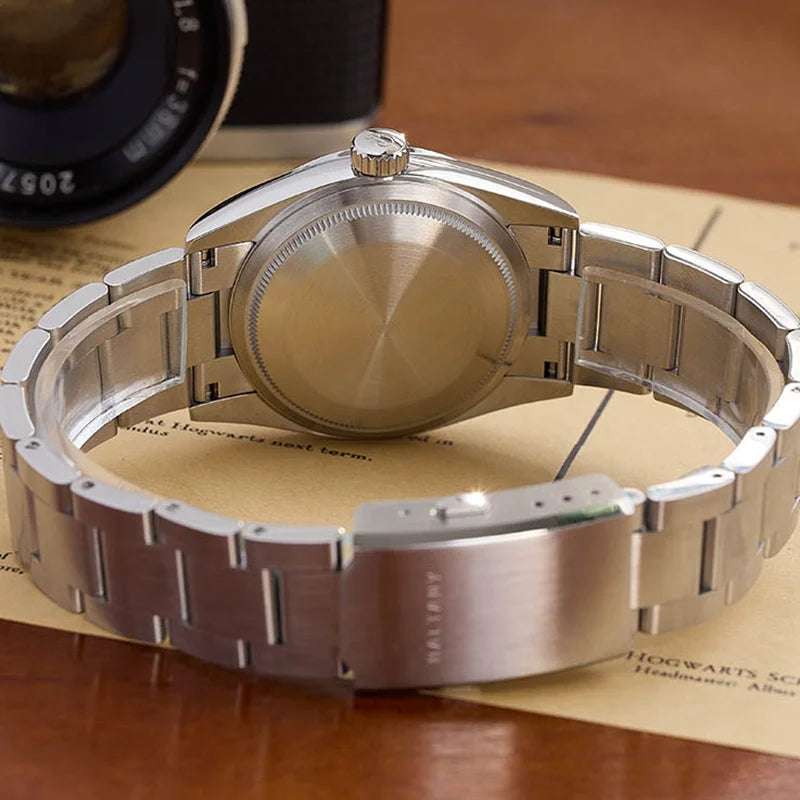 Baltany 36MM 1963 Explorer Watch Man S4066 Sapphire 200M Waterproof Stainless Steel Bracelect Vintage NH38 Auto Dress Watches