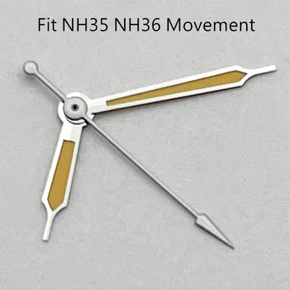 NH35 Hands Silver/Blue Watch Hands Fit NH35 NH36 PT5000 ETA2836 2824 DG2813 3804 Miyota8215 8205 821A Movement Watch Accessories