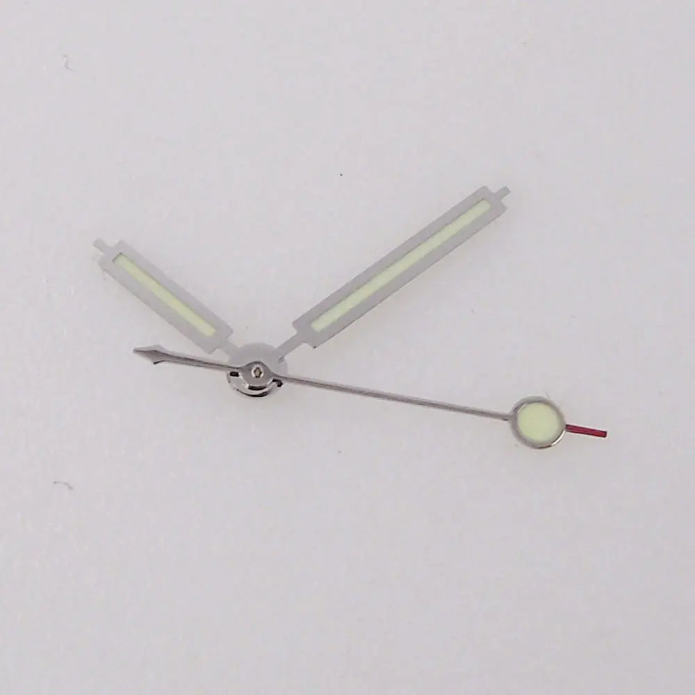 Non-Radiation 50-FATHOMS Watch Dial Parts 29mm for NH35 PT5000 Green Luminous Case Parts Sterile Nologo Hand Set for Dive Watch