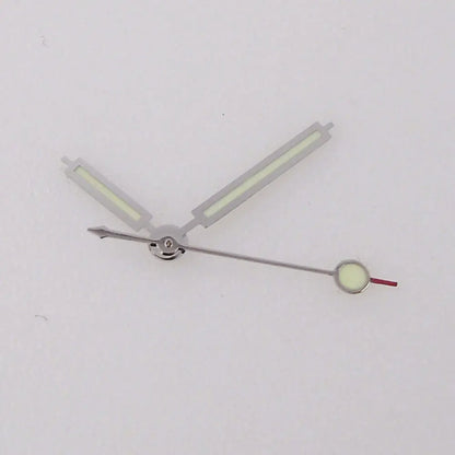 Non-Radiation 50-FATHOMS Watch Dial Parts 29mm for NH35 PT5000 Green Luminous Case Parts Sterile Nologo Hand Set for Dive Watch