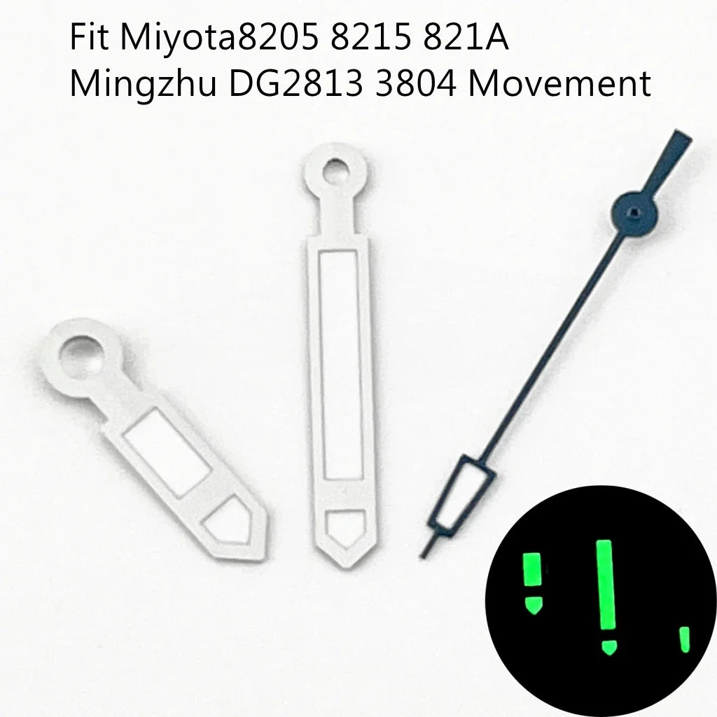 ETA Hands Silver Watch Lume Hands Fit NH35 NH36 PT5000 ETA2836 2824 DG2813 3804 Miyota8215 8205 821A Movement Watch Accessories