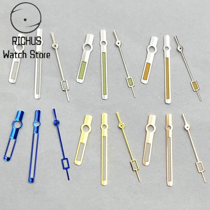 NH35 Luminous Watch Hands Fit NH35 NH36 PT5000 ETA2836 2824 DG2813 3804 Miyota8215 8205 821A Movement Watch Accessories