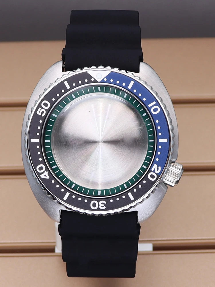 45mm Men's Watch nh35 Cases For NH35 NH36 Modified Abalone NH34 nh38 nh70 4R36 Movement 28.5mm Dial Sapphire Crystal Waterproof