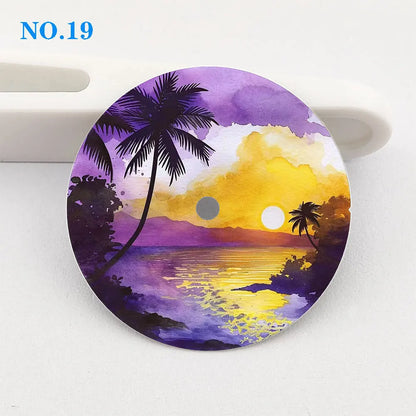 Watch dial 28.5mm dial NH35 dial creative color-printed series dial is suitable for NH35/36 movement watch accessories