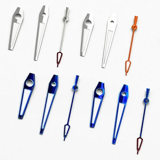 ETA Hands Silver/Blue Watch Hands Fit NH35 NH36 PT5000 ETA2836 2824 DG2813 3804 Miyota8215 8205 821A Movement Watch Accessories
