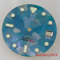light blue dial