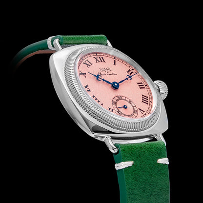 Thorn T002  Retro Square Sub Second 36mm Sapphire Glass VD78 Quartz Movement 10bar