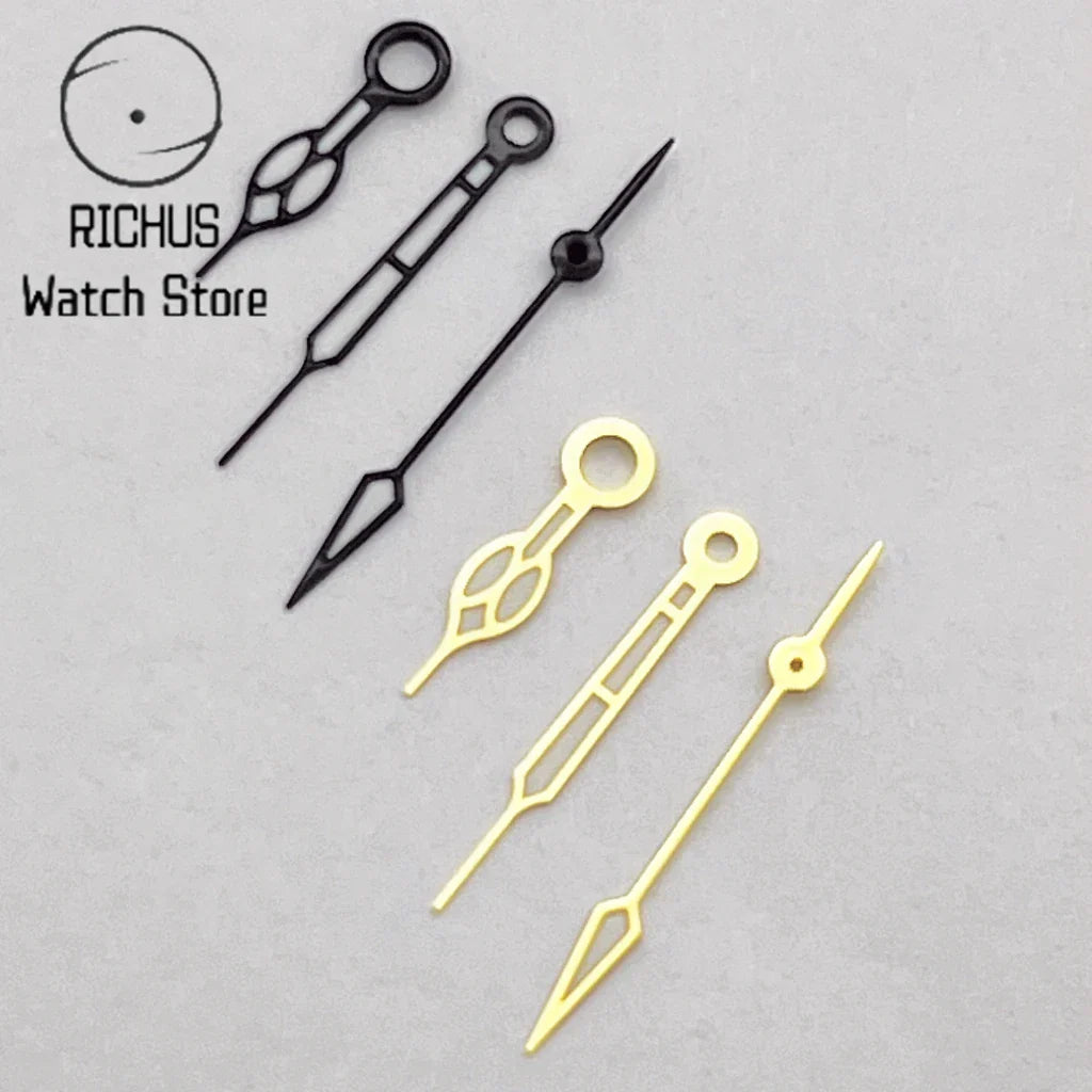 Silver/Black/Gold/RoseGold Watch Hands Green Luminous Fit NH35 NH36 NH38 Automatic Movement Watch Accessories