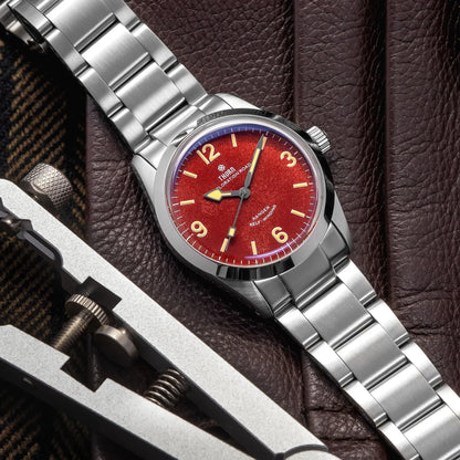 THORN T003 34mm Retro Watch PT5000 Automatic Dome Sapphire Luminous 10Bar dress explorer