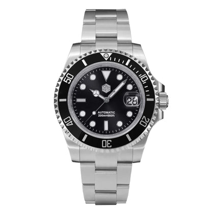 San Martin SUB Diver Sn0019G 41mm Water Ghost PT5000 SW200 Automatic AR Sapphire 20Bar BGW-9 Luminous