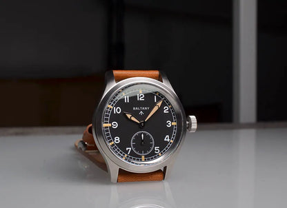 Baltany S2032 D12 Minitary Wristwatches VD78 Sapphire Crystal Swiss Luminou Leather 20ATM Stainless Steel Quartz Vintage Watches