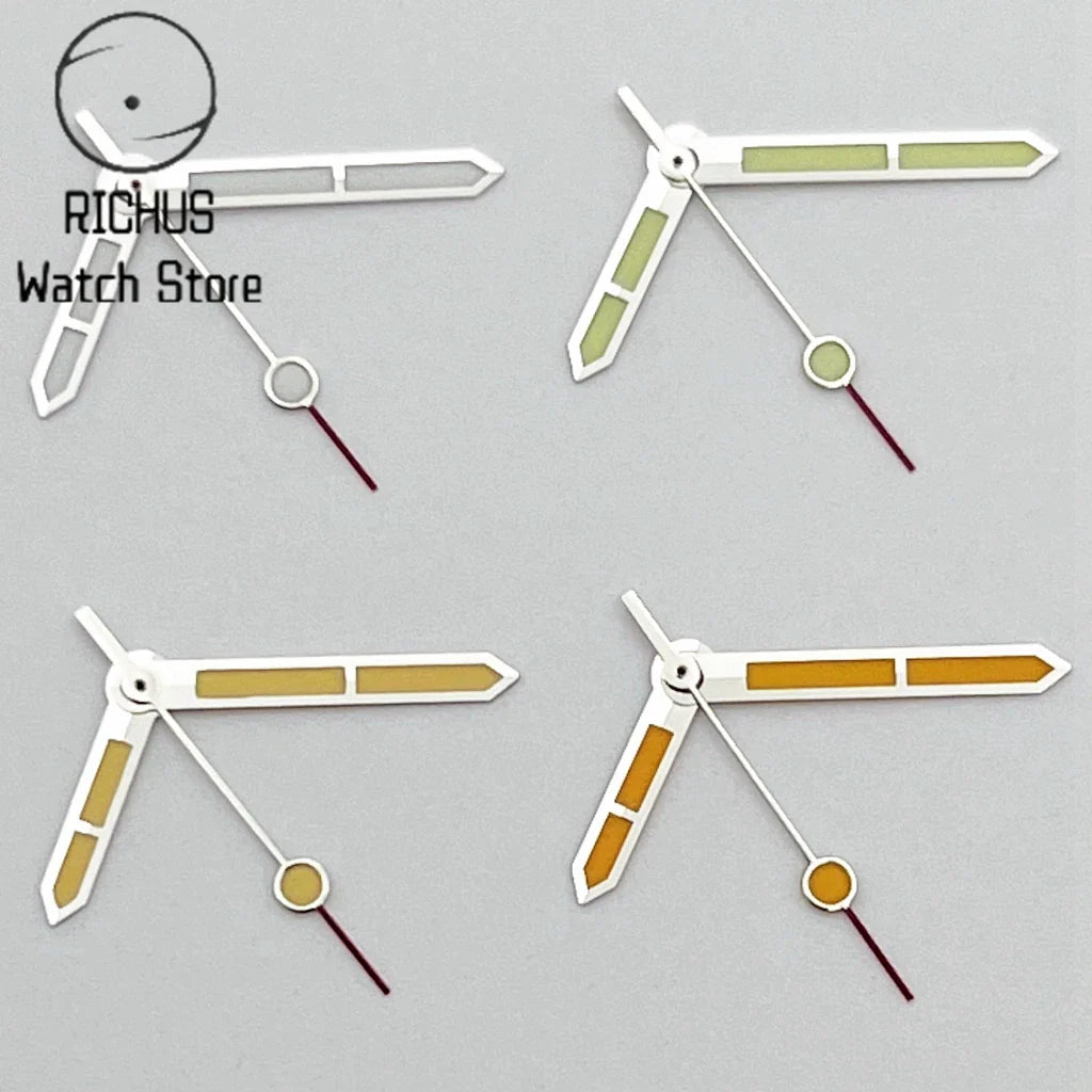 NH35 Hands Silver Watch Hands Fit NH35 NH36 PT5000 ETA2836 2824 DG2813 3804 Miyota8215 8205 821A Movement Watch Accessories