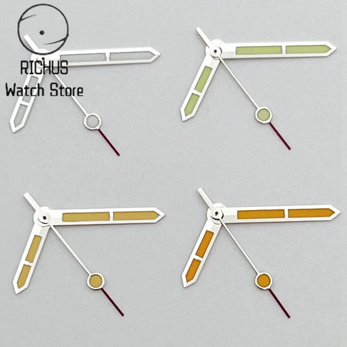 NH35 Hands Silver Watch Hands Fit NH35 NH36 PT5000 ETA2836 2824 DG2813 3804 Miyota8215 8205 821A Movement Watch Accessories