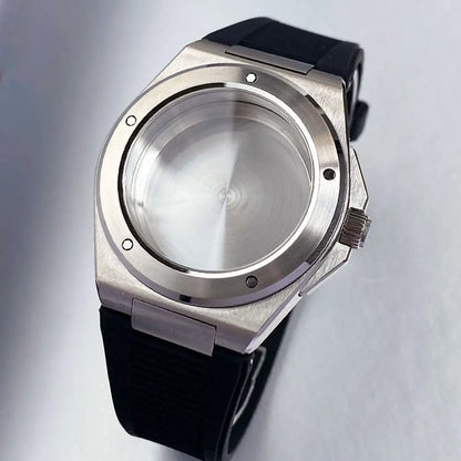 Engineer Watch Case 20ATM Waterproof 40mm Two Tone Gold Sapphire Glass Fit NH35 NH36 NH34 Movement pt5000 eta2824