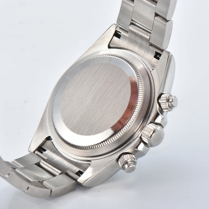 Nologo Daytona VK63 Quartz Watch Sapphire Glass 3ATM 39MM  Luminous Chronograph