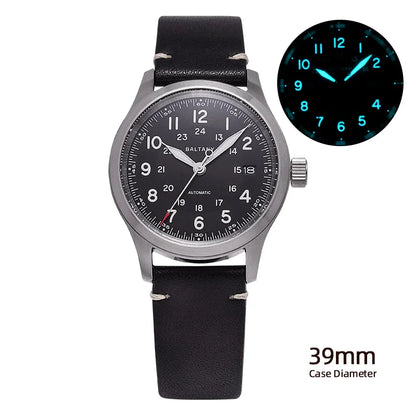 Field Watch WFP001 Customizable 10ATM Waterproof 39mm  NH35 Automatic Ar Sapphire Swiss lume