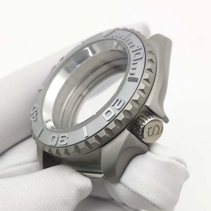 Yacht Master Case 42MM for NH35 NH36 Movement Sapphire crystal stainless steel case Watch Accessories SKX007