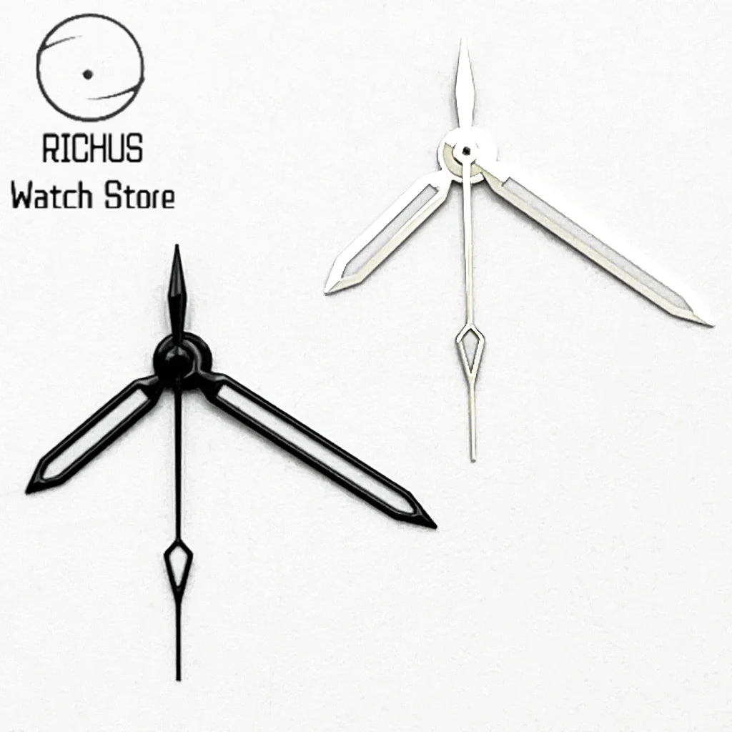 NH35 Hands Silver/Blue Watch Hands Fit NH35 NH36 PT5000 ETA2836 2824 DG2813 3804 Miyota8215 8205 821A Movement Watch Accessories