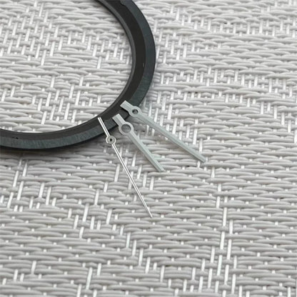 NH35 Watch Dial Watch Hands 28.5mm Diamond Inlaid Shell of Pearl Pattern Surface Watch Accessories for NH35/NH36 Movement