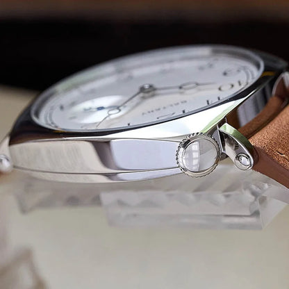 Baltany Quartz 1921 Watches Man S4072 Affordable Reminiscent Wristwatches Sapphire Crystal Sapphire Crystal Square Dress Watch