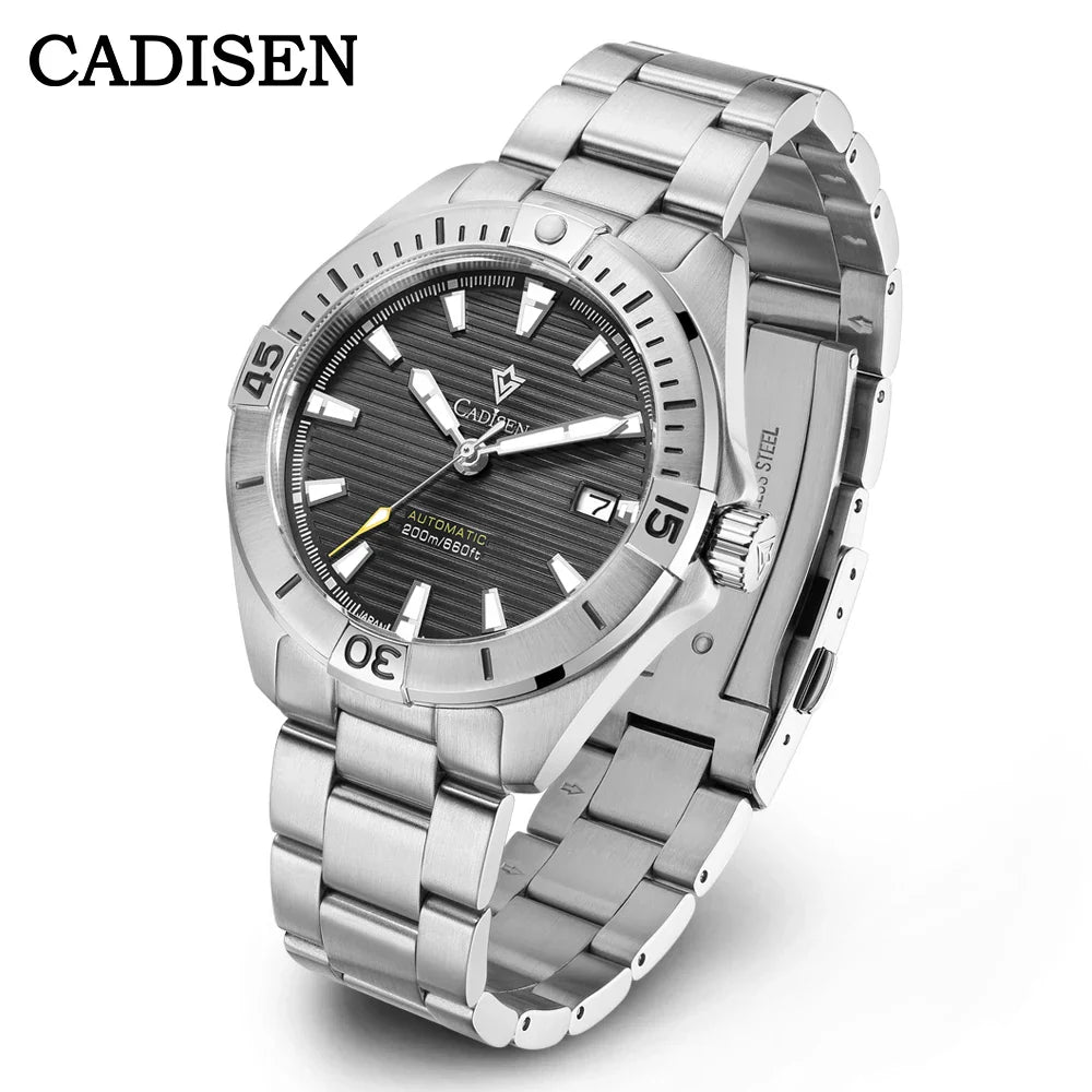 CADISEN C8218 Diver V2 20Bar NH35 Automatic 40MM Sapphire luminous