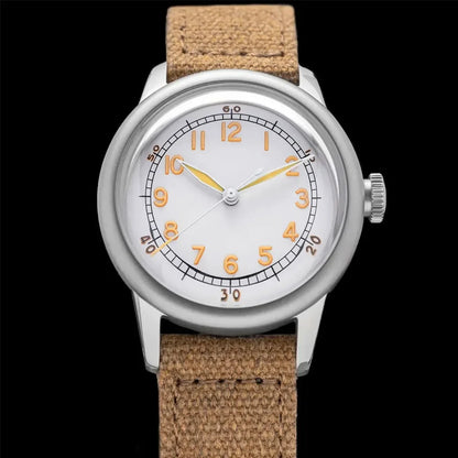 THORN SHY040 A11 Titanium Pilot Watch Military Retro NH35 AR Sapphire Luminous bullet in the back