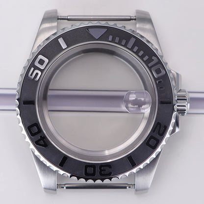 200M Diving Watch Case 40mm For Yacht-Master Seiko NH35 NH36 NH38/34 Miyota 8215 ETA2824 Movement Sapphire Glass 120clicks Bezel