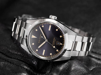 Baltany S4041 Vintage Tribute Quartz Wristwatches Enamel Dial Sapphire Crystal 20ATM Stainless Steel Bracelet Diving watches