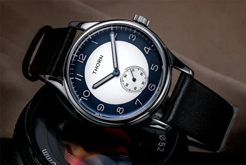 THORN SHY021 38MM Japan Quartz Movement Sterile Dial K1 Glass 5ATM Luminous Sub Second