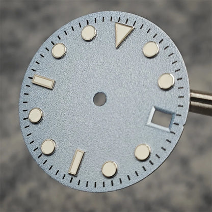 28.5MM Watch Dial NH35 Dial Frosted Texture Watch Faces Men's Watch Accessories for NH35/NH36/4R/7S Mechanical Movement