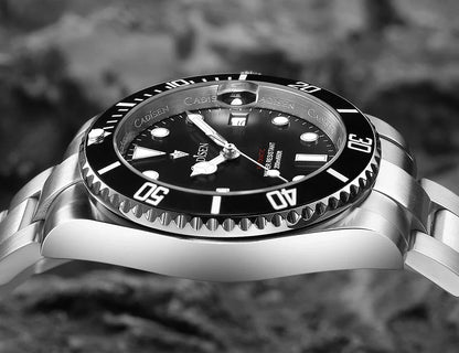 CADISEN C8216 Submariner Diver NH35A Movement AR Sapphire BGW9 Lume 40MM 20Bar