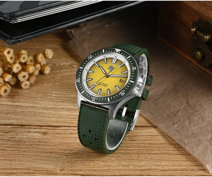 San Martin Diver SN0118G 40mm Original Design Fruit Series  NH35 Automatic 20Bar AR Sapphire BGW Luminous SN0118