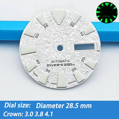 Watch Dial 28.5MM NH35 Dial Suitable For NH35 NH36 NH38 NH39 4R 6R Watch Modified Dial