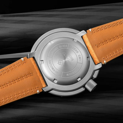 THORN T012 Titanium Mountain Tuna Watch NH34 GMT Movement 47mm Sapphire  20Bar  BGW9 Luminous